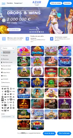 l'application et interface BETTYSPIN CASINO