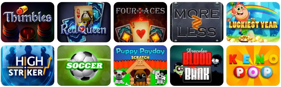 Jeux en ligne BETTYSPIN CASINO